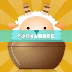 羊小咩临时额度提现,羊小咩临时额度提现攻略，轻松管理个人财务