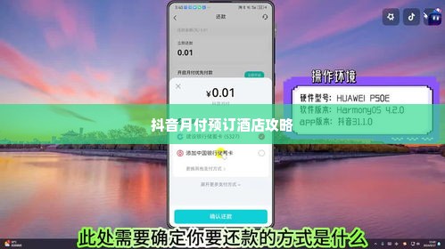 抖音月付怎么预订酒店套出来,抖音月付预订酒店攻略，轻松打造完美旅行计划