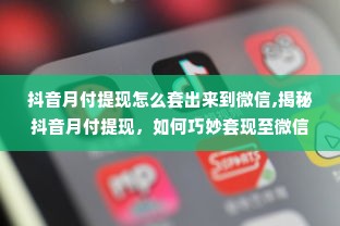 抖音月付提现怎么套出来到微信,揭秘抖音月付提现，如何巧妙套现至微信