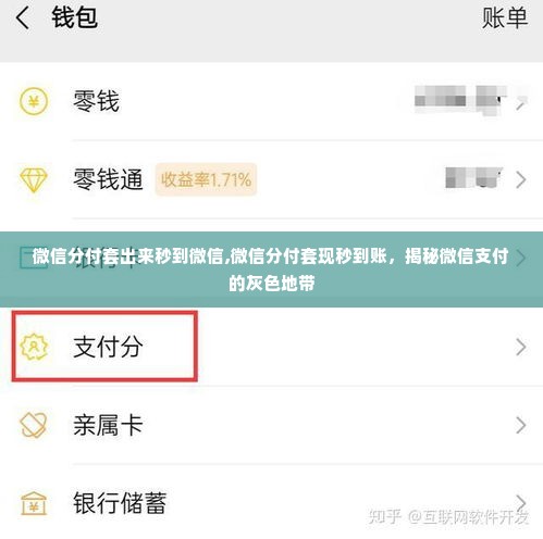 微信分付套出来秒到微信,微信分付套现秒到账，揭秘微信支付的灰色地带