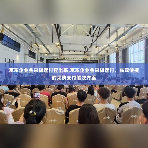 京东企业金采极速付套出来,京东企业金采极速付，高效便捷的采购支付解决方案