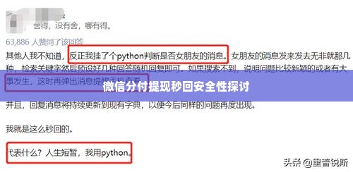 微信分付600套出来秒回安全吗,微信分付600套秒回操作的安全性探讨