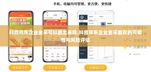 抖音京东企业金采可以套出来吗,抖音京东企业金采套现的可能性与风险评估
