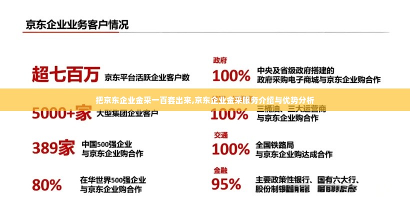 把京东企业金采一百套出来,京东企业金采服务介绍与优势分析