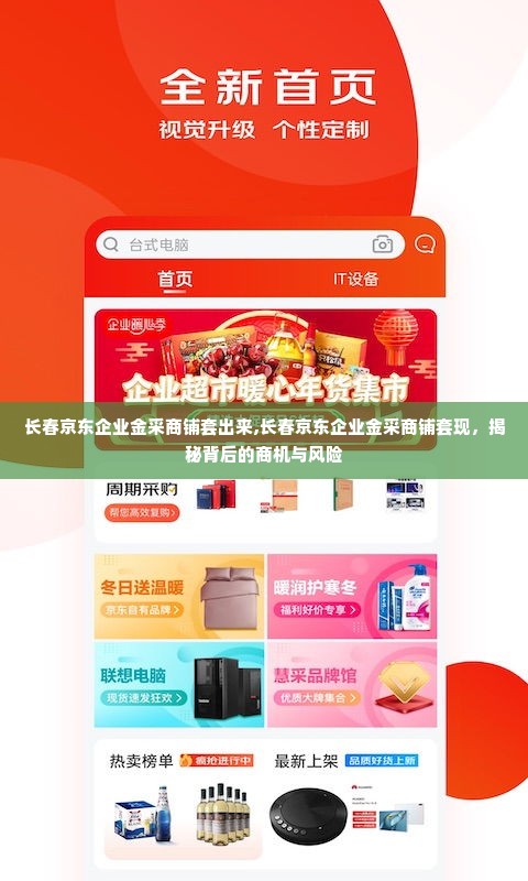 长春京东企业金采商铺套出来,长春京东企业金采商铺套现，揭秘背后的商机与风险