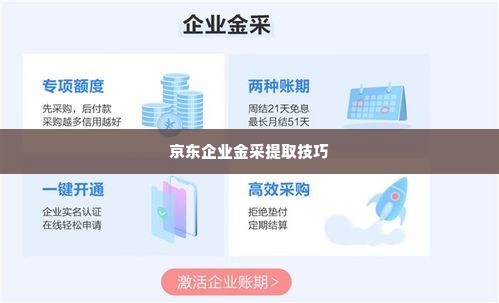京东企业金采怎套出来500,揭秘京东企业金采的提取技巧，500元如何轻松到手？