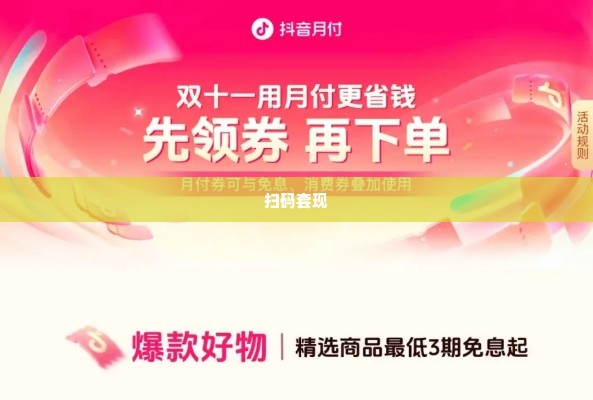 抖音月付扫码套出来,抖音月付扫码套出来，揭秘网络消费新趋势