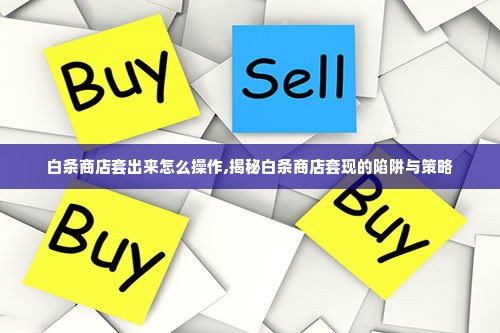 白条商店套出来怎么操作,揭秘白条商店套现的陷阱与策略