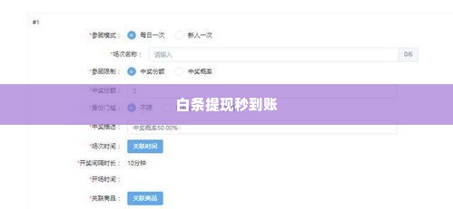 白条怎么套出来秒到账户,揭秘，白条怎么套出来秒到账户？