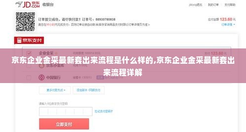 京东企业金采最新套出来流程是什么样的,京东企业金采最新套出来流程详解