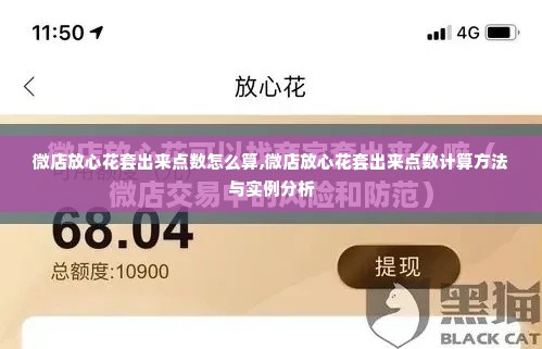 微店放心花套出来点数怎么算,微店放心花套出来点数计算方法与实例分析