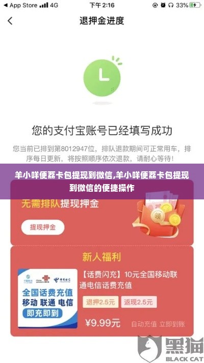羊小咩便荔卡包提现到微信,羊小咩便荔卡包提现到微信的便捷操作