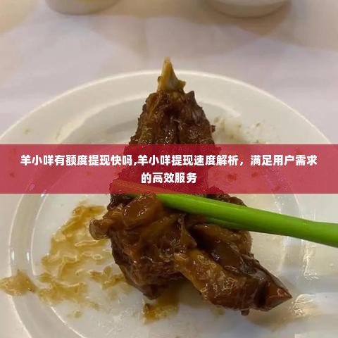 羊小咩有额度提现快吗,羊小咩提现速度解析，满足用户需求的高效服务