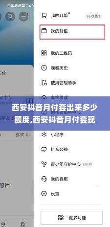 西安抖音月付套出来多少额度,西安抖音月付套现额度分析与比较