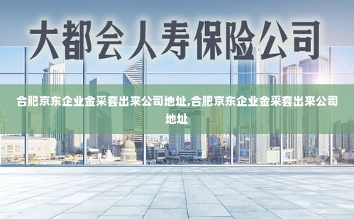 合肥京东企业金采套出来公司地址,合肥京东企业金采套出来公司地址