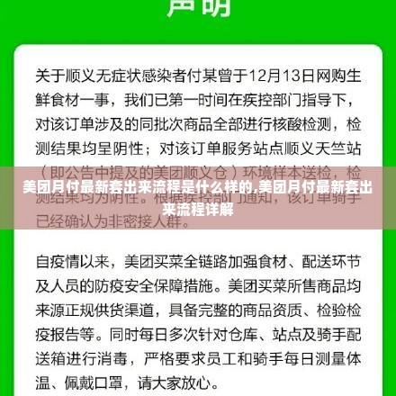 美团月付最新套出来流程是什么样的,美团月付最新套出来流程详解