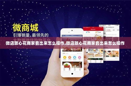 微店放心花商家套出来怎么操作,微店放心花商家套出来怎么操作