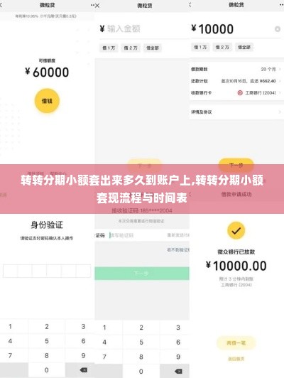 转转分期小额套出来多久到账户上,转转分期小额套现流程与时间表