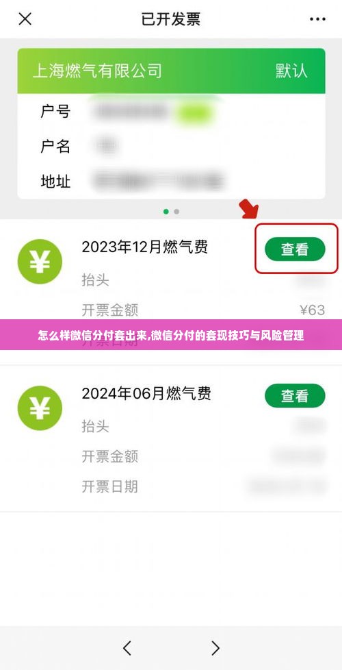 怎么样微信分付套出来,微信分付的套现技巧与风险管理