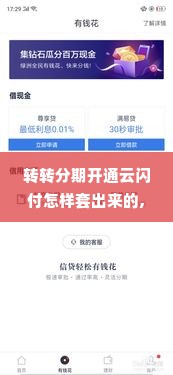 转转分期开通云闪付怎样套出来的,转转分期开通云闪付的套现方法与风险分析