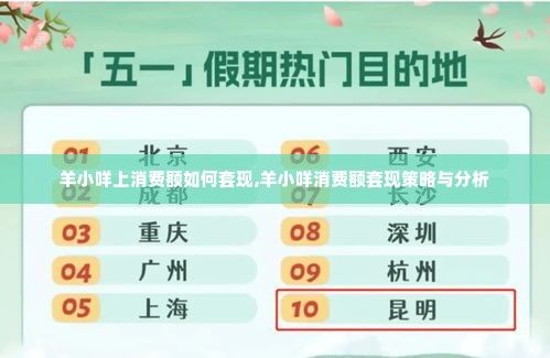 羊小咩上消费额如何套现,羊小咩消费额套现策略与分析
