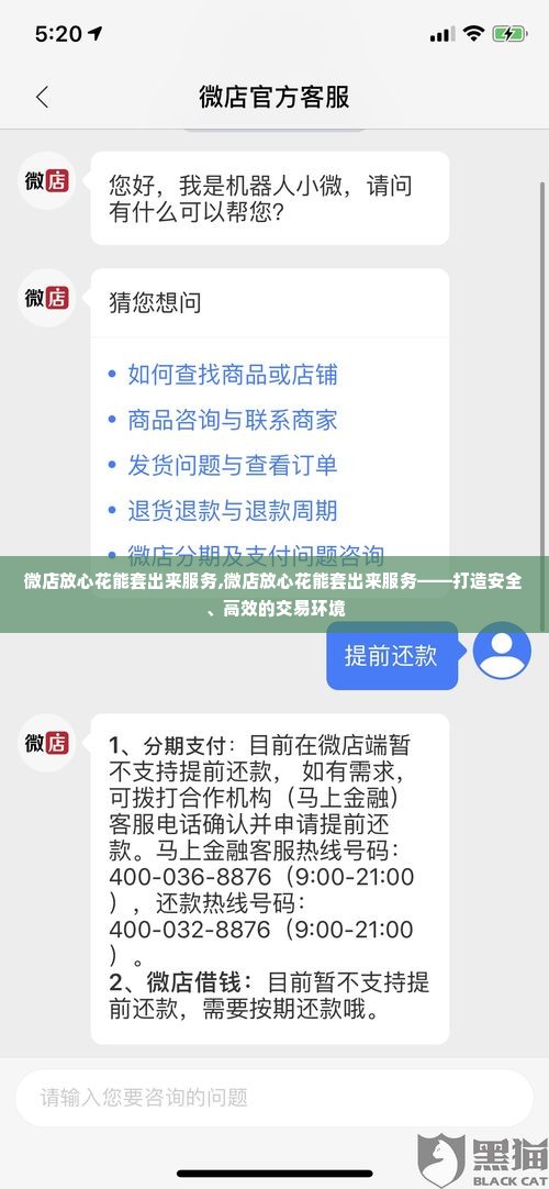微店放心花能套出来服务,微店放心花能套出来服务——打造安全、高效的交易环境