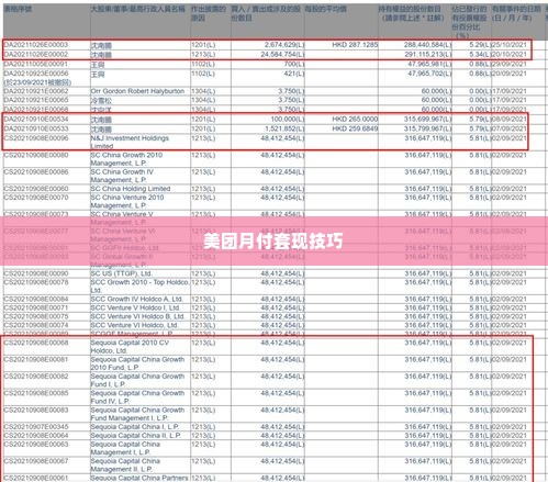 怎么美团月付套出来,揭秘如何高效利用美团月付进行资金套现