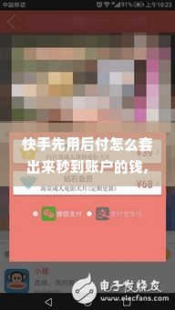 快手先用后付怎么套出来秒到账户的钱,快手先用后付的秒到机制，揭秘如何安全地套取资金