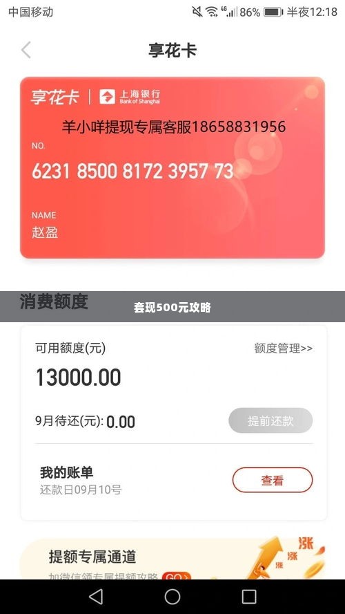 羊小咩享花卡套现500,羊小咩享花卡套现500元攻略