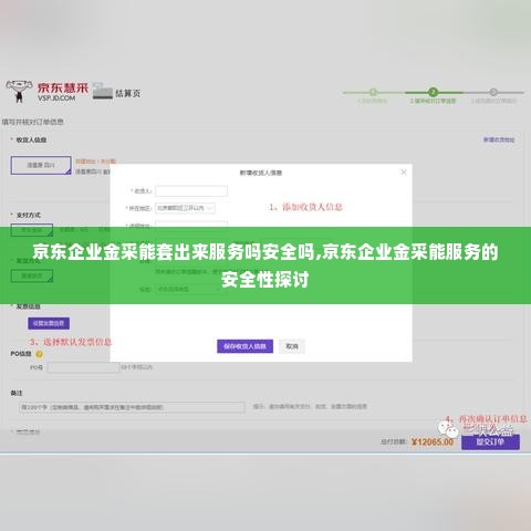 京东企业金采能套出来服务吗安全吗,京东企业金采能服务的安全性探讨