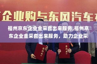 福州京东企业金采套出来服务,福州京东企业金采套出来服务，助力企业采购升级