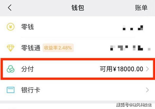 微信分付套出来手续费多少钱,微信分付套现手续费详解与比较分析