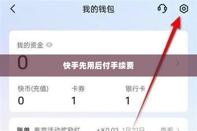 快手先用后付网上套出来手续费多少,快手先用后付模式的手续费探究