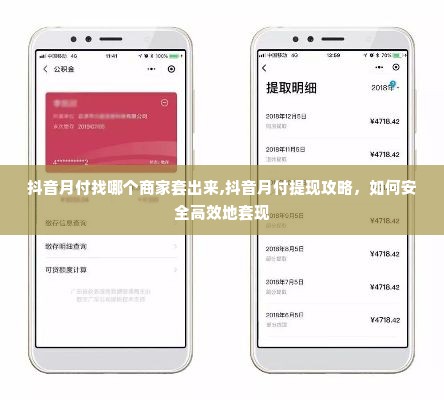 抖音月付找哪个商家套出来,抖音月付提现攻略，如何安全高效地套现