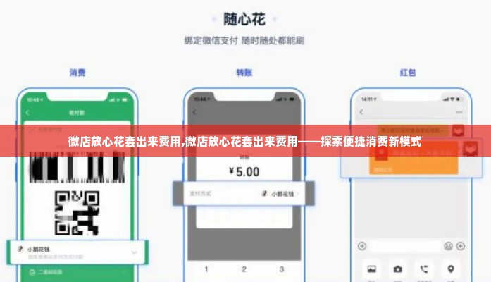 微店放心花套出来费用,微店放心花套出来费用——探索便捷消费新模式