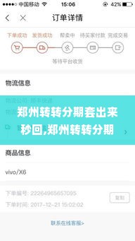 郑州转转分期套出来秒回,郑州转转分期套出来秒回——揭秘网络借贷的便捷与风险