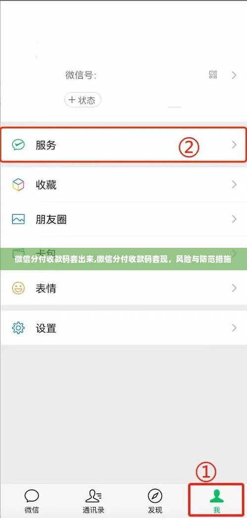 微信分付收款码套出来,微信分付收款码套现，风险与防范措施