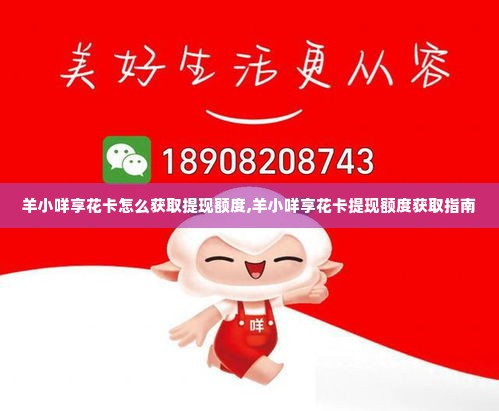 羊小咩享花卡怎么获取提现额度,羊小咩享花卡提现额度获取指南