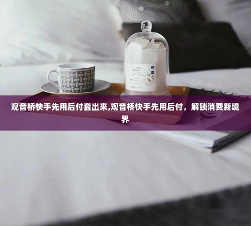 观音桥快手先用后付套出来,观音桥快手先用后付，解锁消费新境界