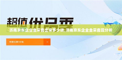 济南京东企业金采套出来多少钱,济南京东企业金采套现分析