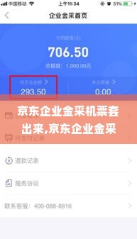 京东企业金采机票套出来,京东企业金采机票套出来，高效便捷的差旅管理解决方案