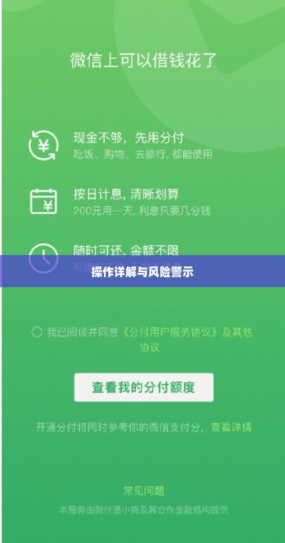 微信分付套出来20个点是多少钱,微信分付套现操作详解与风险警示