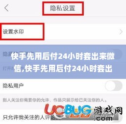 快手先用后付24小时套出来微信,快手先用后付24小时套出来微信，解密支付流程与风险管理