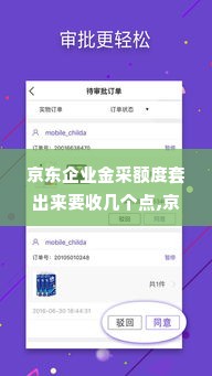京东企业金采额度套出来要收几个点,京东企业金采额度套现流程与费用解析