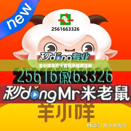 羊小咩享花卡套现手续费,羊小咩享花卡套现手续费的探究
