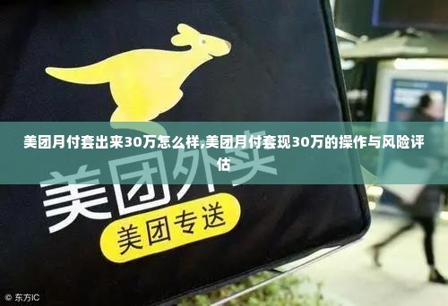美团月付套出来30万怎么样,美团月付套现30万的操作与风险评估
