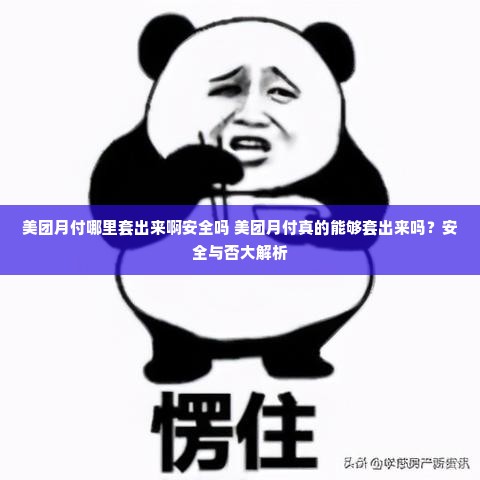 美团月付哪里套出来啊安全吗 美团月付真的能够套出来吗？安全与否大解析