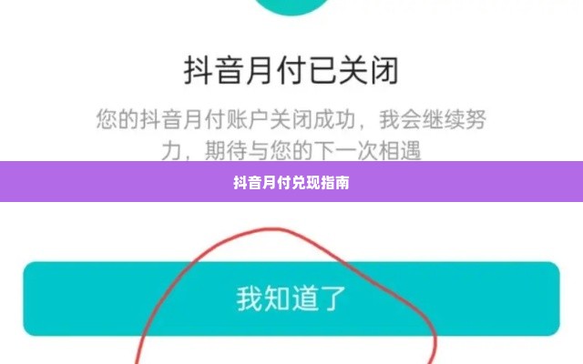创新智能科技抖音月付兑现秒到回款指南 创新智能科技抖音月付兑现秒到回款指南