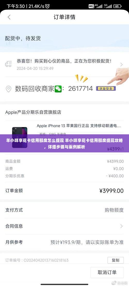 羊小咩享花卡信用额度怎么提现 羊小咩享花卡信用额度提现攻略，详细步骤与案例解析