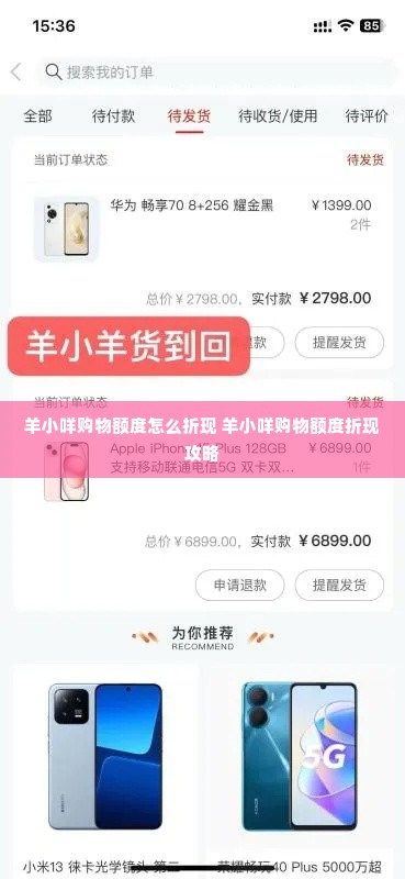 羊小咩购物额度怎么折现 羊小咩购物额度折现攻略